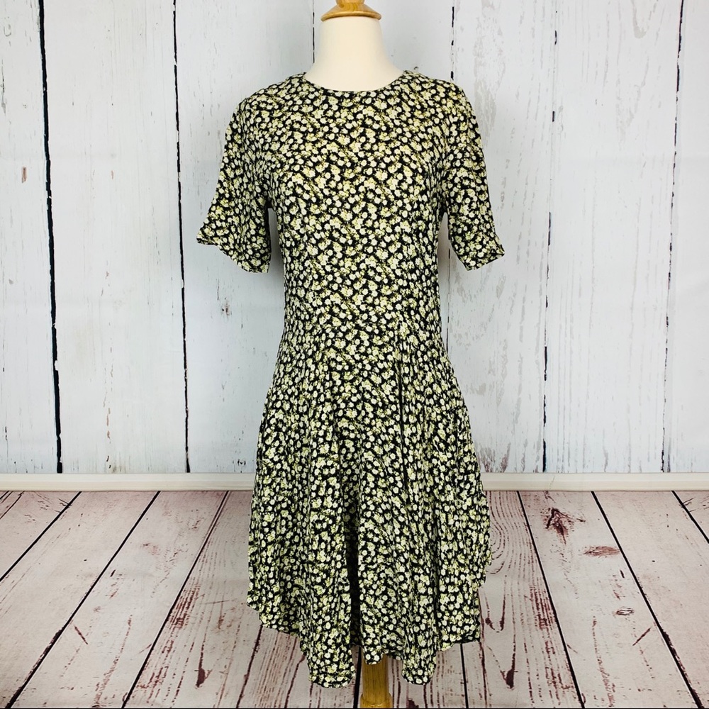H&M || Yellow Floral Dress